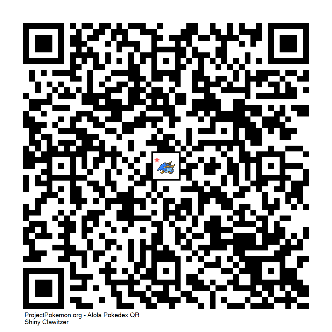 Cdigo QR de Clawitzer variocolor